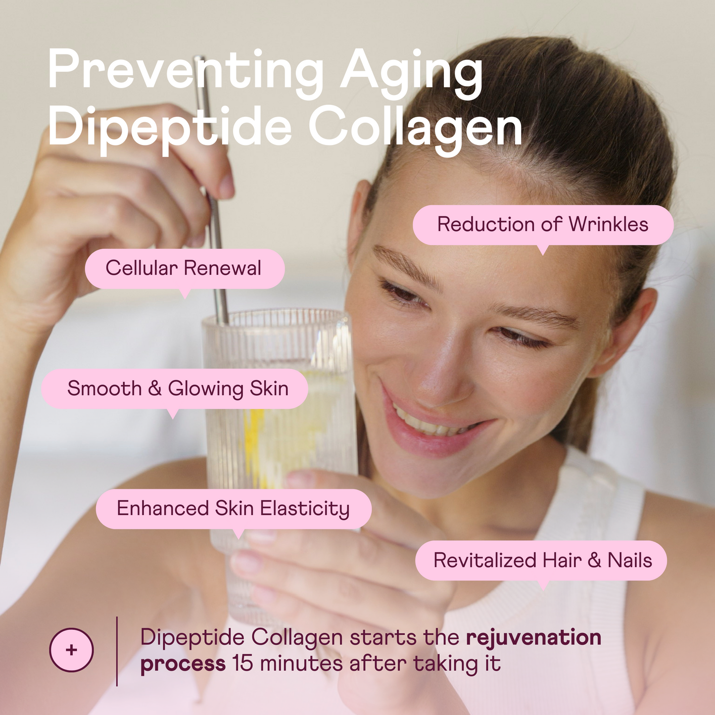 Dipeptide Marine Collagen for Skin, Hair & Nails – Made in Japan