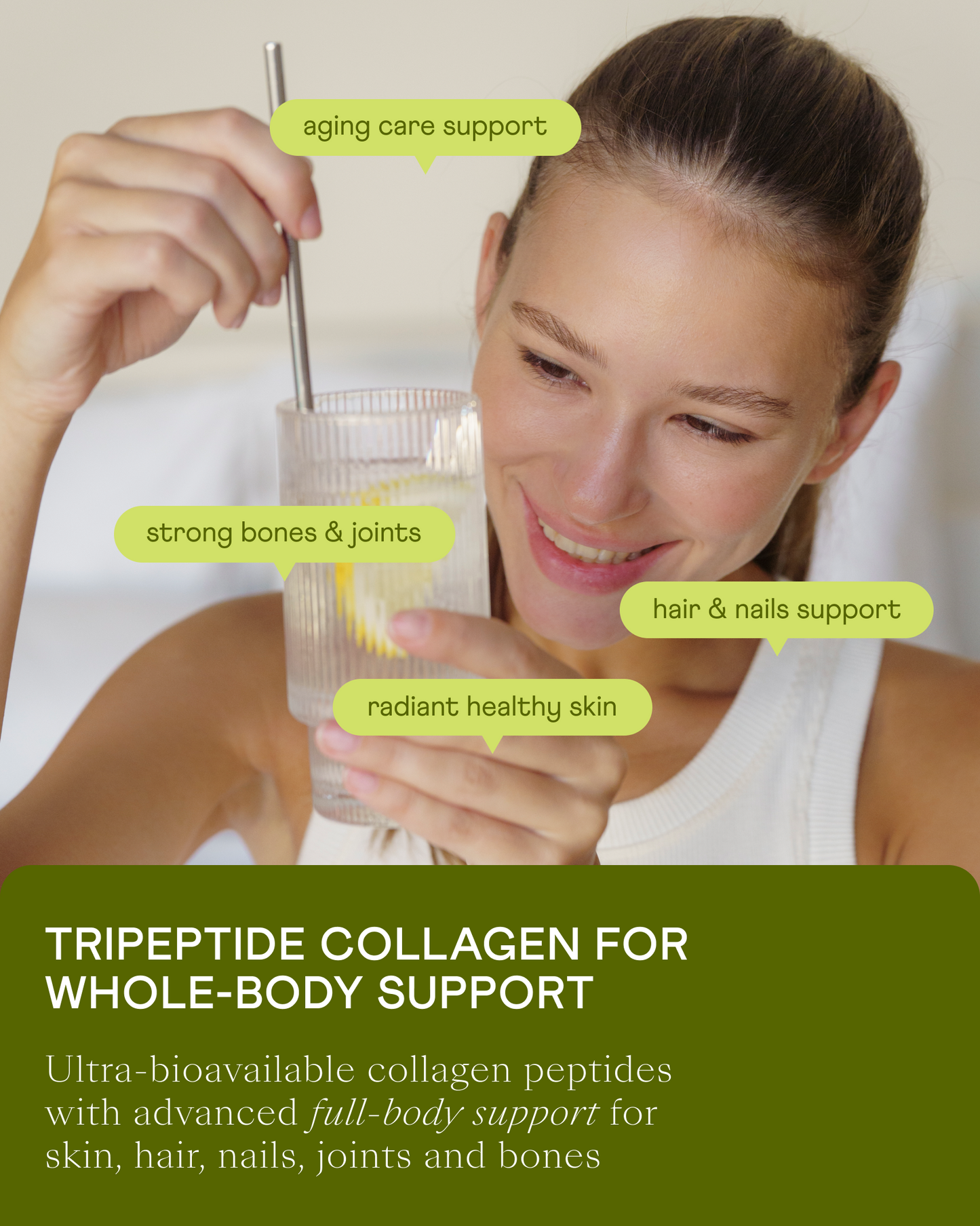 Tripeptide Marine Collagen for Skin, Hair, Bones & Joints – Made in Japan