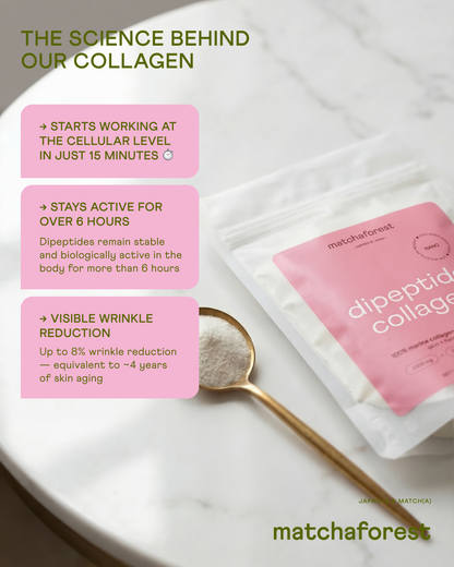 Dipeptide Marine Collagen for Skin, Hair & Nails – Made in Japan