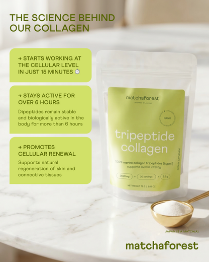 Tripeptide Marine Collagen for Skin, Hair, Bones & Joints – Made in Japan